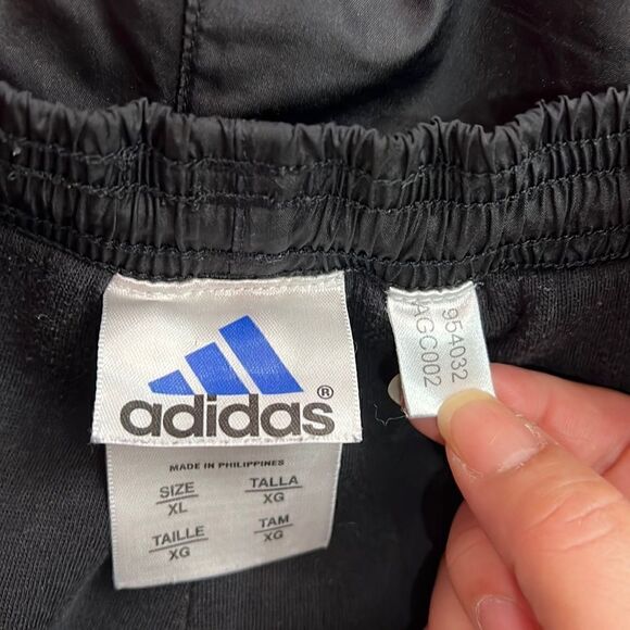 Adidas vintage fully fleece lined windbreaker soft track pants size XL - Picture 4 of 9